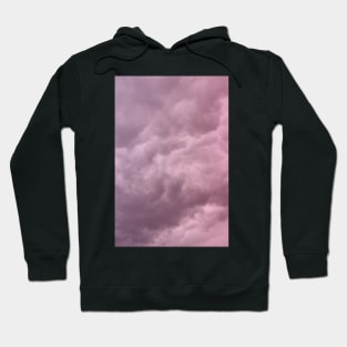 Pink and Purple Cloudy Sky Photography Hoodie
